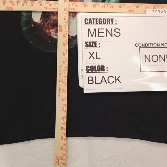 The Rolling Stones Band Crew Neck Short Sleeve T Shirt Mens Size XL Black - Picture 8 of 9